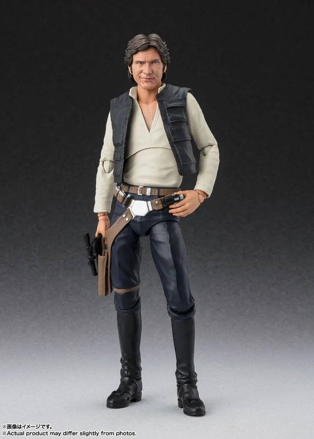 Star Wars: Episode IV – A New Hope - Han Solo - S.H.Figuarts - Classic Ver. (Bandai Spirits)ㅤ – Bandai Spirits – ActionFigureBrasil