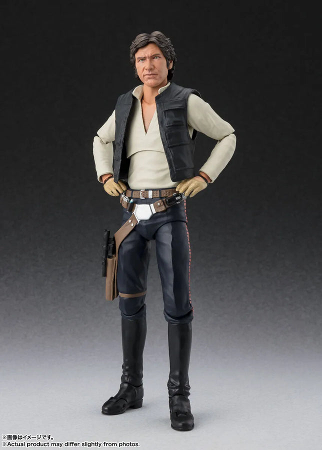 Star Wars: Episode IV – A New Hope - Han Solo - S.H.Figuarts - Classic Ver. (Bandai Spirits)ㅤ – Bandai Spirits – ActionFigureBrasil
