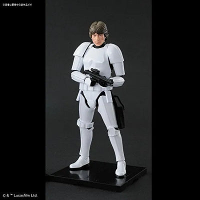 Star Wars: Episode IV – A New Hope - Luke Skywalker - Characters & Creatures - Star Wars Plastic Model - 1/12 - Stormtrooper Ver. (Bandai)ㅤ – Bandai – ActionFigureBrasil — acessórios