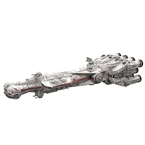 Star Wars: Episode IV – A New Hope - Star Wars Plastic Model - Vehicle Model 014 - Blockade Runner (Bandai)ㅤ – Bandai – ActionFigureBrasil