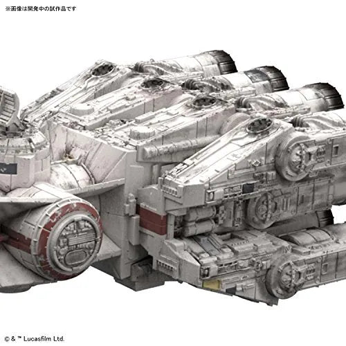 Star Wars: Episode IV – A New Hope - Star Wars Plastic Model - Vehicle Model 014 - Blockade Runner (Bandai)ㅤ – Bandai – ActionFigureBrasil