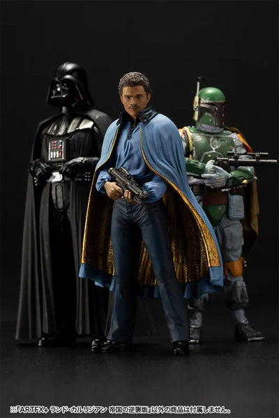 Star Wars: Episode V – The Empire Strikes Back - Lando Calrissian - ARTFX+ - 1/10 (Kotobukiya)ㅤ – Kotobukiya – ActionFigureBrasil — ângulo diferente