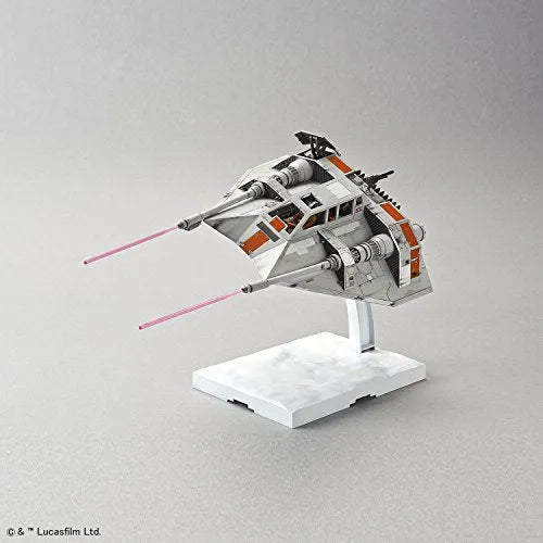 Star Wars: Episode V – The Empire Strikes Back - Spacecrafts & Vehicles - Star Wars Plastic Model - Snowspeeder - 1/48 (Bandai)ㅤ – Bandai – ActionFigureBrasil