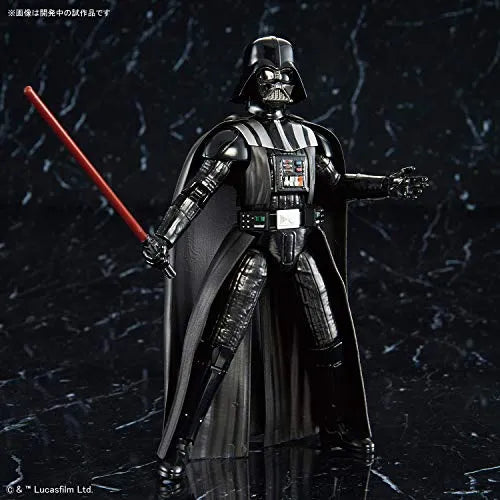 Star Wars: Episode VI – Return of the Jedi - Darth Vader - Characters & Creatures - Star Wars Plastic Model - 1/12 (Bandai)ㅤ – Bandai – ActionFigureBrasil
