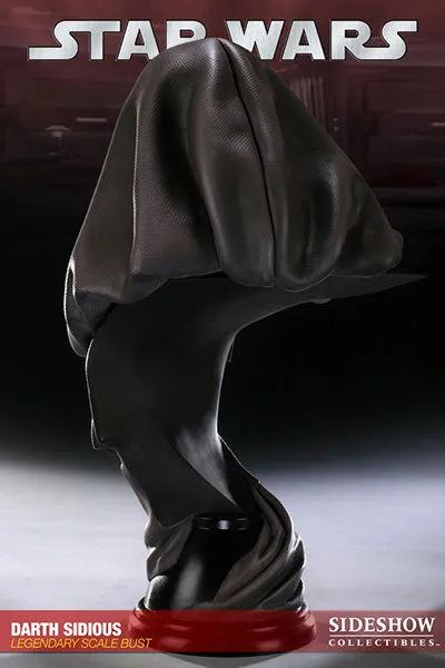 Star Wars - Legendary Scale Bust: Darth Sidiousㅤ – Sideshow Collectibles – ActionFigure Brasil
