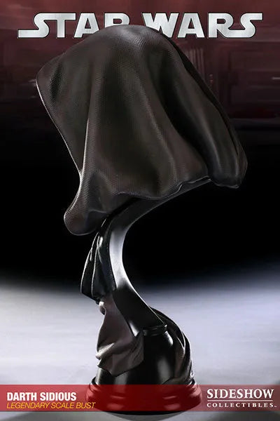 Star Wars - Legendary Scale Bust: Darth Sidiousㅤ – Sideshow Collectibles – ActionFigureBrasil — acessórios