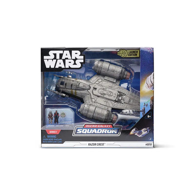"Star Wars" "Micro Galaxy" 8 Inch / Starship Class Razer Crestㅤ – Jazwares – ActionFigureBrasil — ângulo diferente