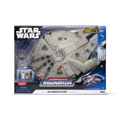 "Star Wars" "Micro Galaxy" 9 Inch / Assault Class Millennium Falconㅤ – Jazwares – ActionFigureBrasil — detalhe do produto