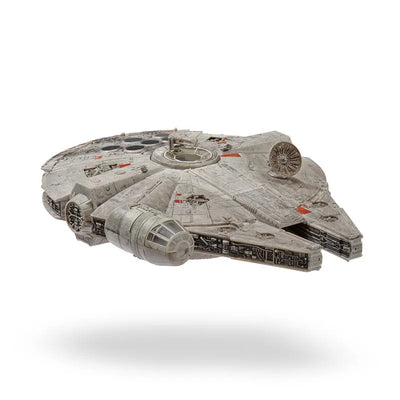 "Star Wars" "Micro Galaxy" 9 Inch / Assault Class Millennium Falconㅤ – Jazwares – ActionFigureBrasil — close