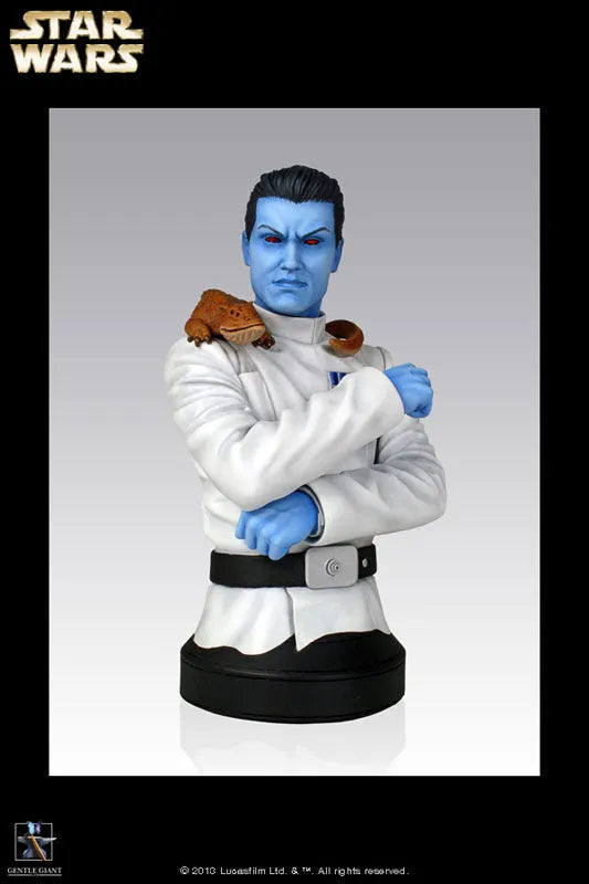 Star Wars - Mini Bust: Grand Admiral Thrawnㅤ – Gantaku – ActionFigure Brasil