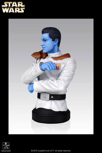 Star Wars - Mini Bust: Grand Admiral Thrawnㅤ – Gantaku – ActionFigureBrasil — ângulo diferente