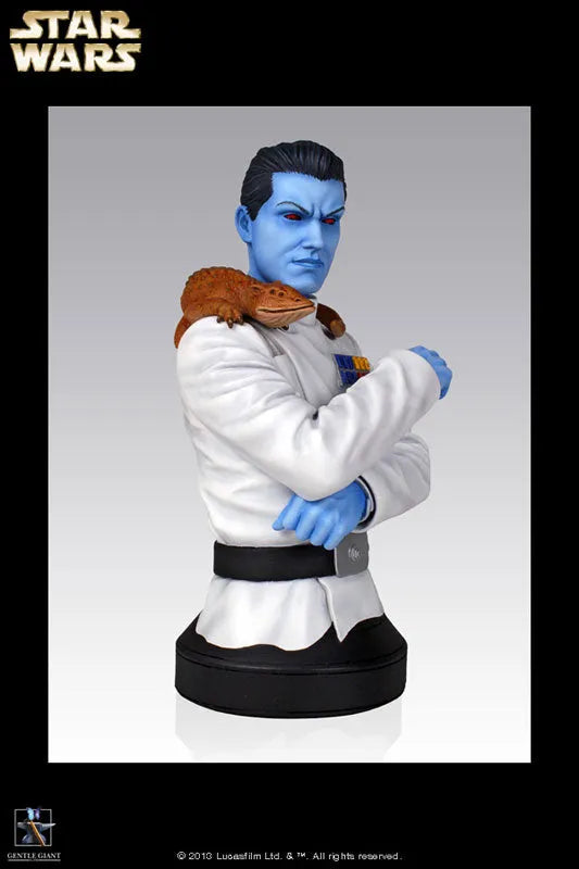 Star Wars - Mini Bust: Grand Admiral Thrawnㅤ – Gantaku – ActionFigure Brasil