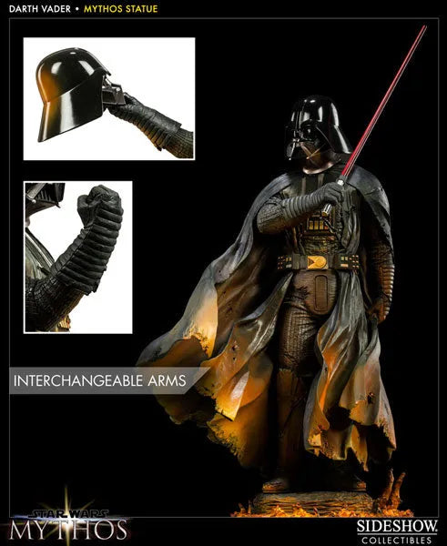 Star Wars Mythos Statue - Darth Vaderㅤ – Sideshow Collectibles – ActionFigure Brasil