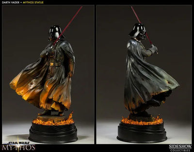 Star Wars Mythos Statue - Darth Vaderㅤ – Sideshow Collectibles – ActionFigureBrasil — close