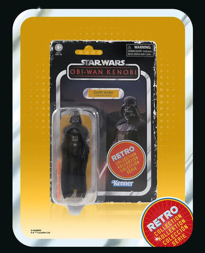 "Star Wars" "RETRO Series" 3.75 Inch Action Figure Darth Vader (Dark Time)ㅤ – Hasbro – ActionFigureBrasil — detalhe do produto