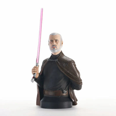 Star Wars Revenge of the Sith / Count Dooku 1/6 Bustㅤ – Diamond Select – ActionFigureBrasil