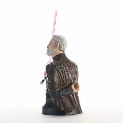 Star Wars Revenge of the Sith / Count Dooku 1/6 Bustㅤ – Diamond Select – ActionFigureBrasil — detalhe do produto