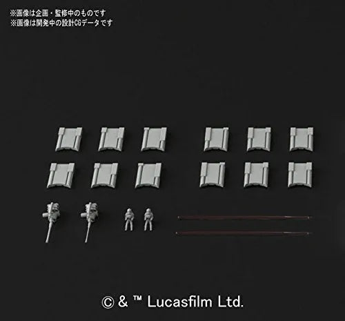 Star Wars - Spacecrafts & Vehicles - Star Wars Plastic Model - AT-AT - 1/144 (Bandai)ㅤ – Bandai – ActionFigureBrasil