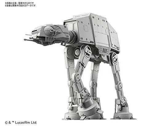 Star Wars - Spacecrafts & Vehicles - Star Wars Plastic Model - AT-AT - 1/144 (Bandai)ㅤ – Bandai – ActionFigureBrasil