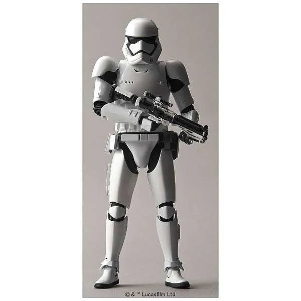 Star Wars - Star Wars: The Force Awakens - First Order Stormtrooper - Characters & Creatures - Star Wars Plastic Model - 1/12 (Bandai)ㅤ – Bandai – ActionFigure Brasil