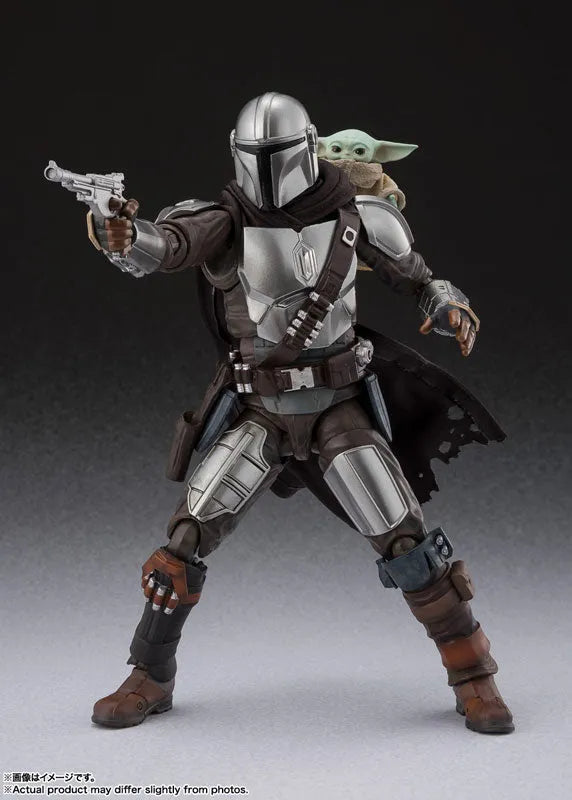 Star Wars - Star Wars: The Mandalorian and Grogu - Grogu - Mandalorian - S.H.Figuarts (Bandai Spirits)ㅤ – Bandai Spirits – ActionFigureBrasil