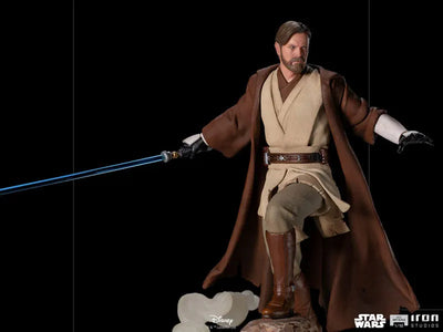 Star Wars Statue "Battle Diorama Series" 1/10 Obi-Wan Kenobiㅤ – Iron Studios – ActionFigure Brasil — acessórios