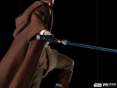 Star Wars Statue "Battle Diorama Series" 1/10 Obi-Wan Kenobiㅤ – Iron Studios – ActionFigure Brasil — iluminação de estúdio