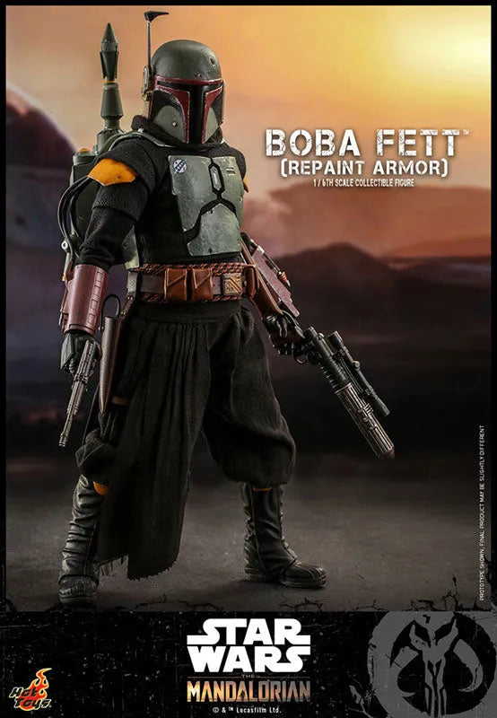 Star Wars - Television Masterpiece - The Mandalorian - Boba Fett - 1/6 - Repaint Armor Version (Hot Toys)ㅤ – Hot Toys – ActionFigure Brasil