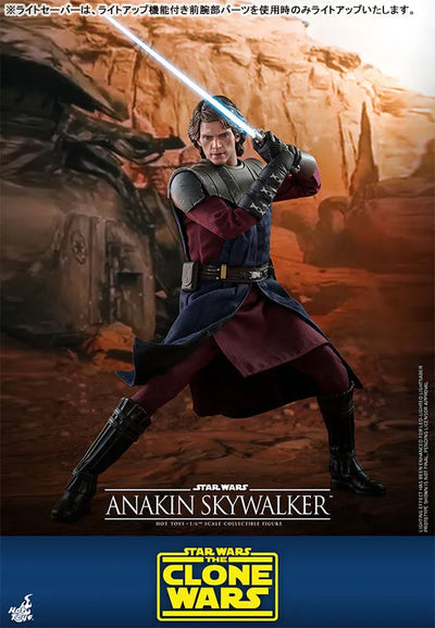 Star Wars: The Clone Wars - Anakin Skywalker - 1/6 (Hot Toys)ㅤ – Hot Toys – ActionFigureBrasil — embalagem