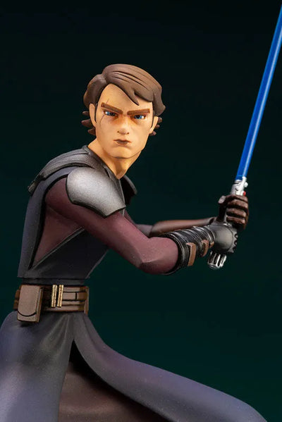 Star Wars: The Clone Wars - Anakin Skywalker - ARTFX+ - 1/10 (Kotobukiya)ㅤ – Kotobukiya – ActionFigureBrasil — com base expositora