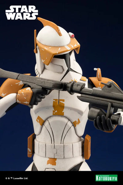Star Wars: The Clone Wars - Commander Cody - ARTFX+ - 1/10 (Kotobukiya)ㅤ – Kotobukiya – ActionFigureBrasil — embalagem