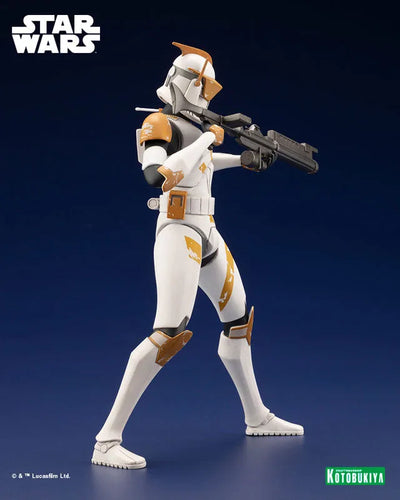 Star Wars: The Clone Wars - Commander Cody - ARTFX+ - 1/10 (Kotobukiya)ㅤ – Kotobukiya – ActionFigureBrasil — acessórios