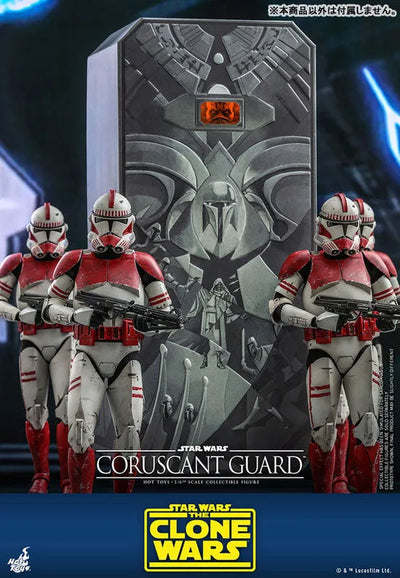 Star Wars: The Clone Wars - Coruscant Guard - 1/6 - TV Masterpiece (Hot Toys)ㅤ – Hot Toys – ActionFigureBrasil — embalagem