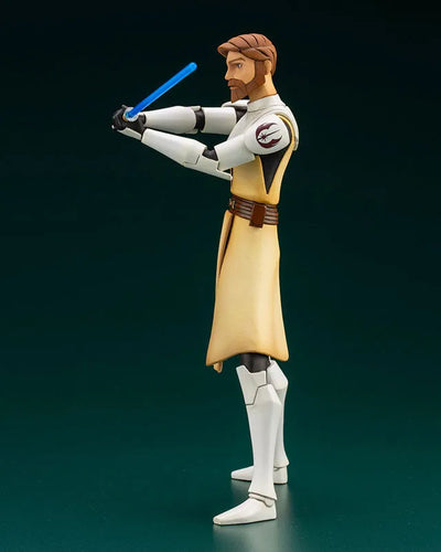 Star Wars: The Clone Wars - Obi-Wan Kenobi - ARTFX+ - 1/10 (Kotobukiya)ㅤ – Kotobukiya – ActionFigureBrasil — detalhe do produto