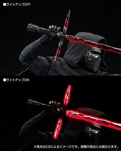 Star Wars: The Force Awakens - Kylo Ren - ARTFX Statue - 1/7 (Kotobukiya)ㅤ – Kotobukiya – ActionFigureBrasil — com base expositora