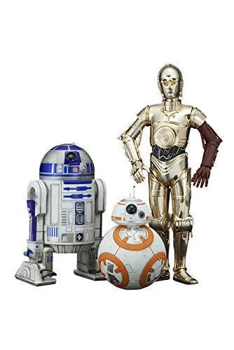 Star Wars: The Force Awakens: R2-D2 & C-3PO with BB-8 1/10 (ARTFX+)ㅤ – Kotobukiya – ActionFigure Brasil