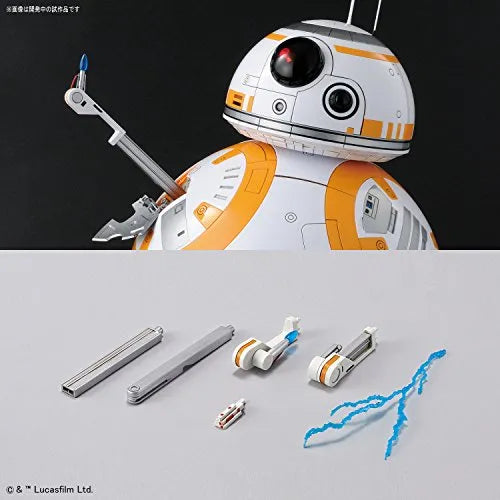 Star Wars: The Last Jedi - BB-8 - Characters & Creatures - Star Wars Plastic Model - 1/2 - Gloss Finish (Bandai)ㅤ – Bandai – ActionFigureBrasil