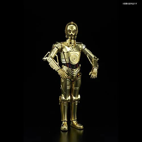Star Wars: The Last Jedi - C-3PO - Characters & Creatures - Star Wars Plastic Model - 1/12 (Bandai)ㅤ – Bandai – ActionFigureBrasil