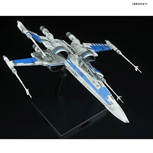 Star Wars: The Last Jedi - Spacecrafts & Vehicles - Star Wars Plastic Model - Blue Squadron Resistance X-wing Fighter - 1/72 (Bandai)ㅤ – Bandai – ActionFigureBrasil