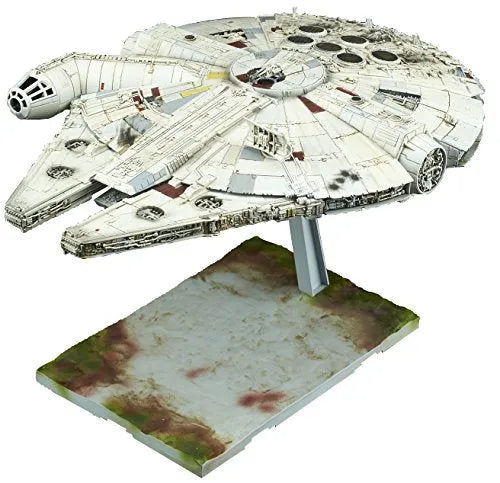 Star Wars: The Last Jedi - Spacecrafts & Vehicles - Star Wars Plastic Model - Millennium Falcon - 1/144 (Bandai)ㅤ – Bandai As Manufacturer – ActionFigure Brasil