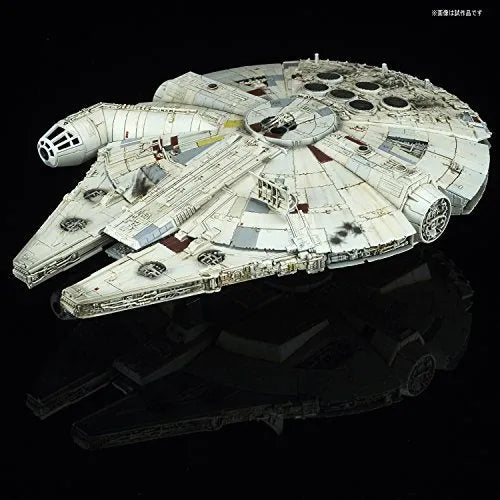 Star Wars: The Last Jedi - Spacecrafts & Vehicles - Star Wars Plastic Model - Millennium Falcon - 1/144 (Bandai)ㅤ – Bandai As Manufacturer – ActionFigure Brasil
