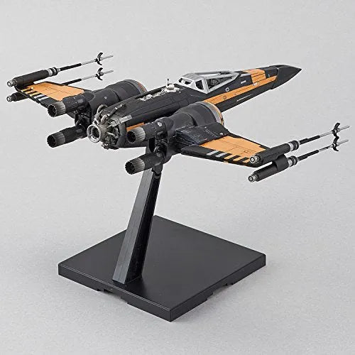 Star Wars: The Last Jedi - Spacecrafts & Vehicles - Star Wars Plastic Model - Poe's Boosted X-Wing Fighter - 1/72 (Bandai)ㅤ – Bandai – ActionFigureBrasil