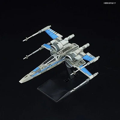 Star Wars: The Last Jedi - Star Wars Plastic Model - Vehicle Model 011 - Blue Squadron Resistance X-wing Fighter (Bandai)ㅤ – Bandai – ActionFigureBrasil — embalagem