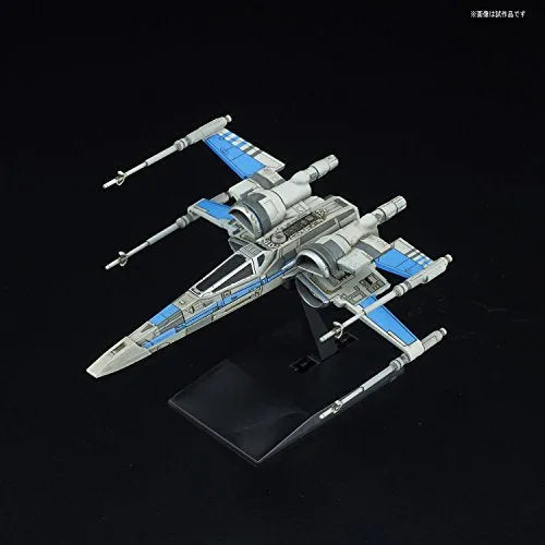 Star Wars: The Last Jedi - Star Wars Plastic Model - Vehicle Model 011 - Blue Squadron Resistance X-wing Fighter (Bandai)ㅤ – Bandai – ActionFigureBrasil