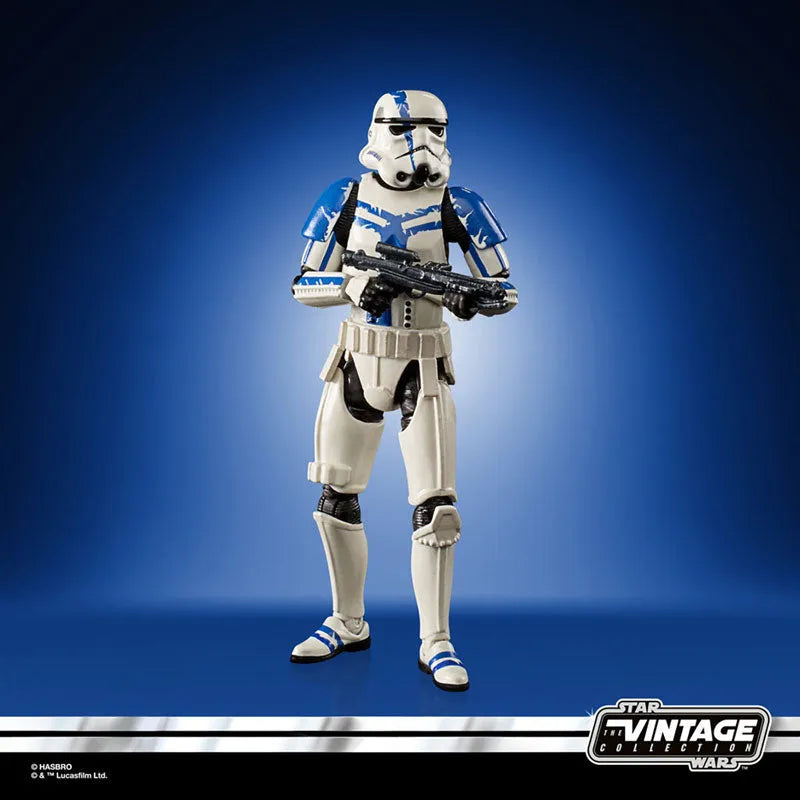 Star Wars VINTAGE 3.75 Inch Action Figure / Gaming Great Stormtrooper Commanderㅤ – Hasbro – ActionFigureBrasil