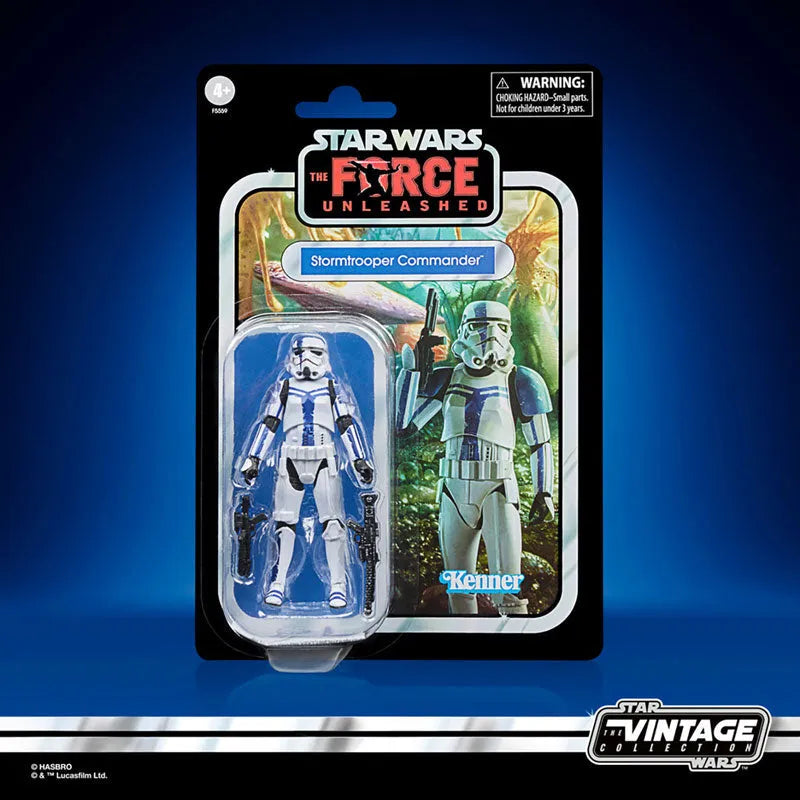Star Wars VINTAGE 3.75 Inch Action Figure / Gaming Great Stormtrooper Commanderㅤ – Hasbro – ActionFigureBrasil