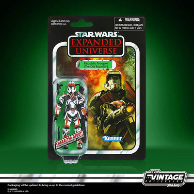 Star Wars VINTAGE 3.75 Inch Action Figure Republic Trooper (The Old Republic)ㅤ – Hasbro – ActionFigureBrasil