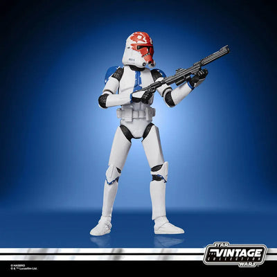 "Star Wars" "VINTAGE Series" 3.75 Inch Action Figure Clone Trooper (332nd Company)ㅤ – Hasbro – ActionFigureBrasil — ângulo diferente