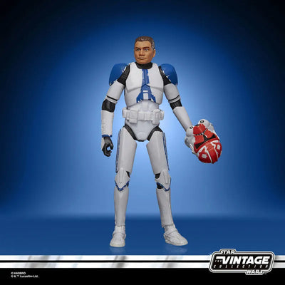 "Star Wars" "VINTAGE Series" 3.75 Inch Action Figure Clone Trooper (332nd Company)ㅤ – Hasbro – ActionFigureBrasil — acessórios