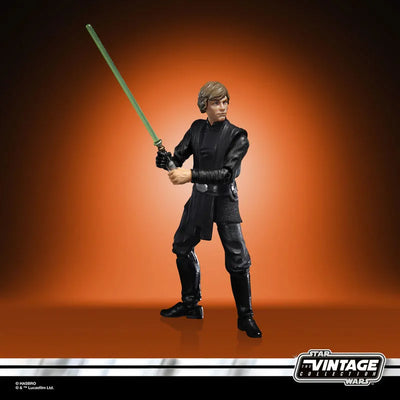 Star Wars VINTAGE Series 3.75 Inch Action Figure Luke Skywalker (Imperial Light Cruiser)ㅤ – Hasbro – ActionFigureBrasil — ângulo diferente